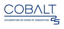 Cobalt 25th Anniversary Logo
