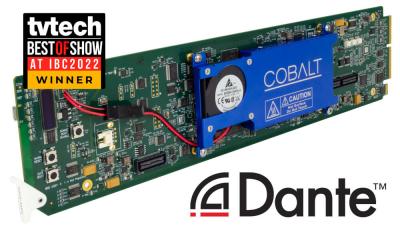 9905-MPx with Dante Audio  – IBC22 Best of Show
